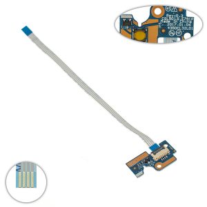 Плата з кнопкой увімкнення для ноутбука HP (15T-BR 15Z-BW 15-BS 15-bw 250 255 G6), (LS-E791P)