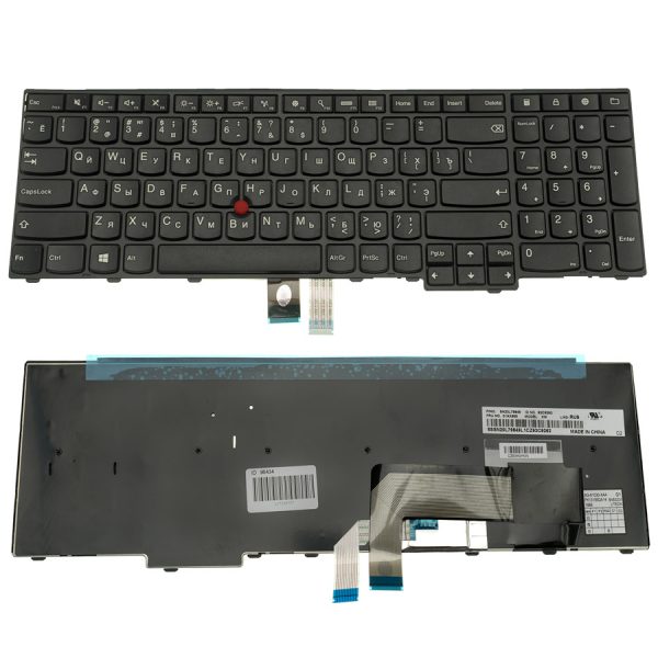 Клавіатура для ноутбука LENOVO (ThinkPad Edge: E531, E540) rus, black (оригінал)