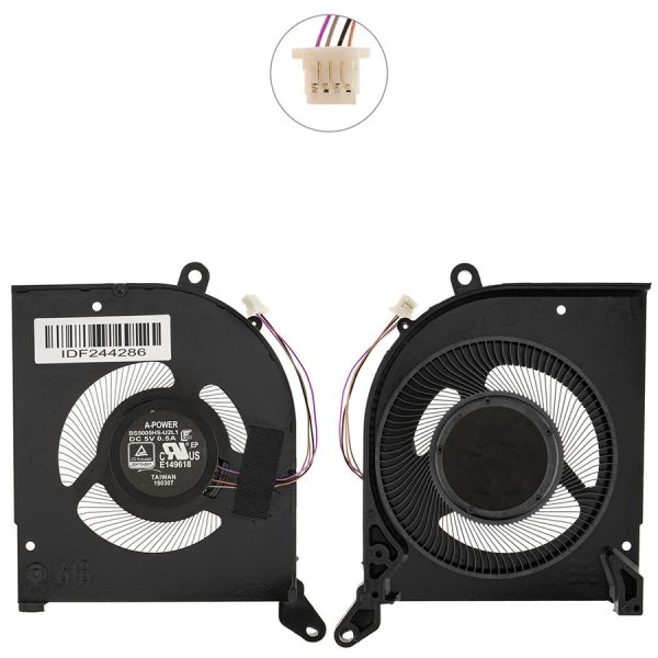 Оригінальний вентилятор для ноутбука MSI (GS66, MS-16V1) (CPU FAN)