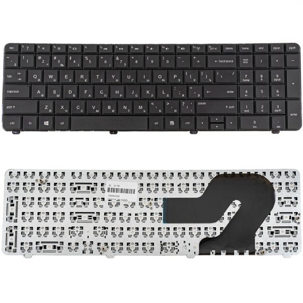 Клавіатура для ноутбука HP (Presario: CQ72, G72) rus, black