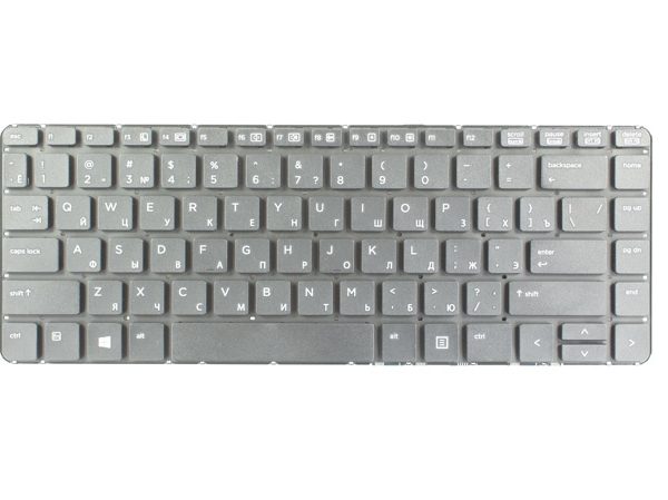 Клавіатура для ноутбука HP (ProBook: 430 G2, 440 G2) rus, black, без фрейма